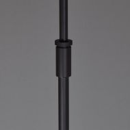 RABBIT Hhenverstellbare Stehleuchte mit beweglichem Schirm Einstellring am Lampenfu zur Fixierung der Hhe.