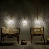 TRAMA ONE + TWO Pendelleuchte Kollektion TRAME Schmucke Pendelleuchte mit dem Charme des Handgemachten.