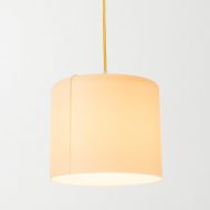 CANDLE 2 Design Pendelleuchte zylindrisch Design Pendelleuchte hier Lampenschirm in neutral.