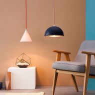 POP 1 Design Pendelleuchte halbkugelform POP 1 und POP 2 kombiniert.