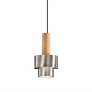 REFLECTIONS pendant light with two brass or pewter cylinders in Danish style Moderne LED Leuchte im Design der 60er.