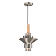 REFLECTIONS Komplexe Pendelleuchte mit Messing oder Zinn Zylindern im dnischen Stil Beeindruckende Pendelleuchte mit zylindrischen Schirmen XL.