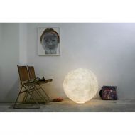 FLOOR MOON Design Bodenstehleuchte kugelform Dekorative Leuchte fr moderne Wohnrume.