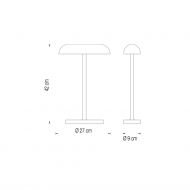 BOOK Elegante Schreibtischleuchte aus Messing oder Zinn Abmessungen der spanischen Tischleuchte.