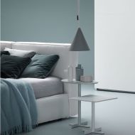 JAZZ CEMENTO Hngeleuchte mit Zement-Finish Schlicht-monochromes Wohndesign mit Designleuchte JAZZ.