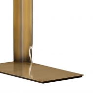 PLI Architektonische Stehleuchte in den Oberflchen Messing oder Zinn Ausreichend Standflche.