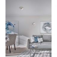 OLIMPIA Innovative LED Deckenleuchte Wohnzimmer Wand- und Deckenleuchte - dimmbar.