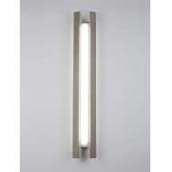 SESAMO Lange Wandleuchte mit verstellbarer Blende Verstellbare Blende in Sandfarben.