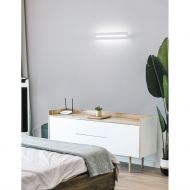 SESAMO Lange Wandleuchte mit verstellbarer Blende Stilvolle Wandlampe fr das Schlafzimmer.