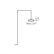 BILANCELLA Flache, runde LED Hngeleuchte Prinzip der dezentralen Aufhngung.