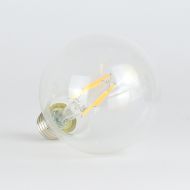 SIGOR Retrofit dimmbar, E27 Globe LED-Filament, klar, ersetzt 60 Watt Glhbirne, EEK A++ Dimmbares LED Filament Leuchtmittel von SIGOR.