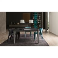 DRESS S Pendelleuchte mit Satin-Schirm Esstisch-H�ngelleuchten - modernes Design aus Spanien.