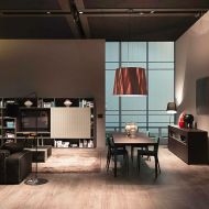 DRESS XL Pendelleuchte mit Satin-Schirm Der extra groe Lampenschirm mit 92 cm Durchmesser.