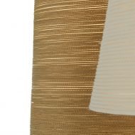 TALI L Wandleuchte mit langem, schwenkbarem Arm Details des Lampenschirms in wei oder beige.