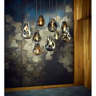 SOAP Irisierende Glas-Pendelleuchte Magisch schillernde Glas-Hngeleuchten. Jede Leuchte ein Unikat.