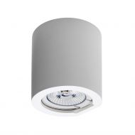 HUG TOP Deckenspot aus keramischen Material Kleiner, runder Deckenspot mit einer Hhe von 7 cm.