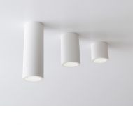 HUG TOP ceiling spot made of ceramic material Aufbau-Deckenspots - wei�, rund, dimmbar.