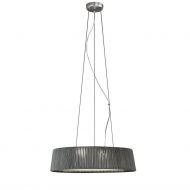 DRUM Groe flache Pendelleuchte Runde Hngeleuchte mit hellem Licht.