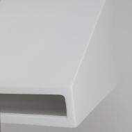 VES ceramic wall light Lichtschlitz unten an der Wandleuchte.