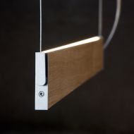 ESPADA Elegante LED Hngeleuchte - 100 cm Ausrichtung in 350 whlbar - oben fr indirektes Licht.