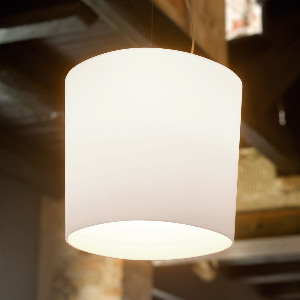 Pendelleuchte opalglas weiß