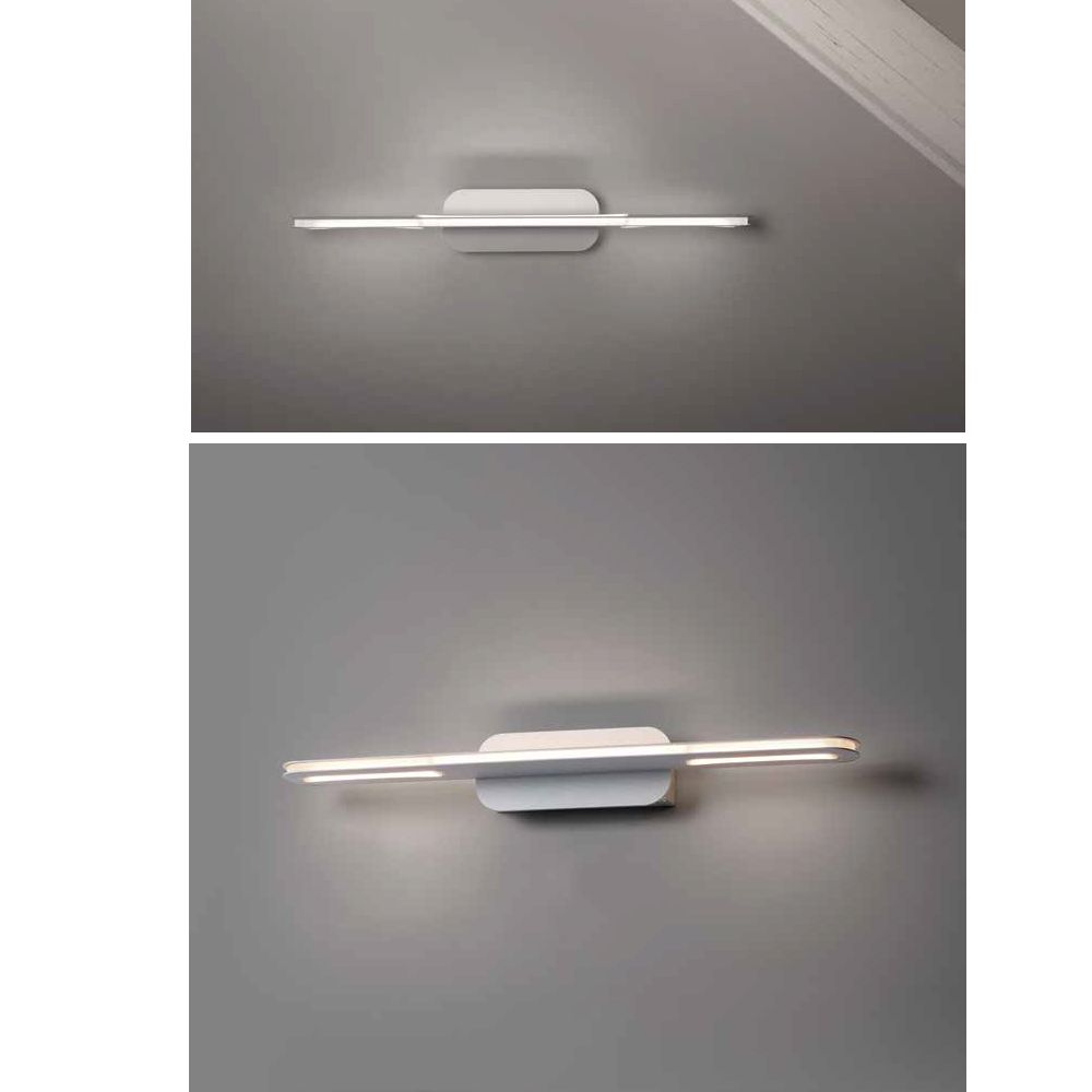 Lange LED Design Wandleuchte mit 64 oder 98 cm Länge, Up & Down Licht