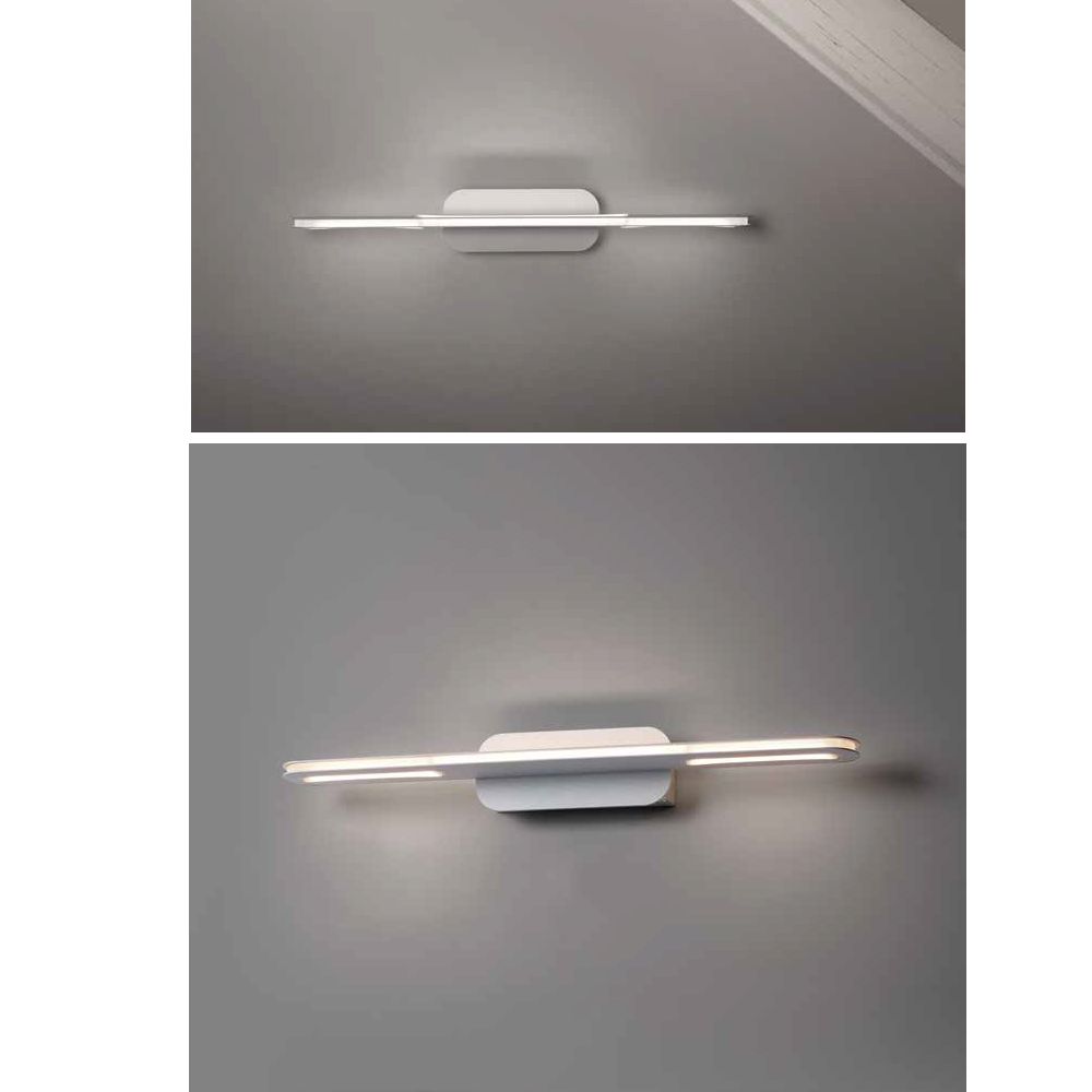 mit 64 98 Up cm LED & Länge, Licht oder Design Down Wandleuchte Lange