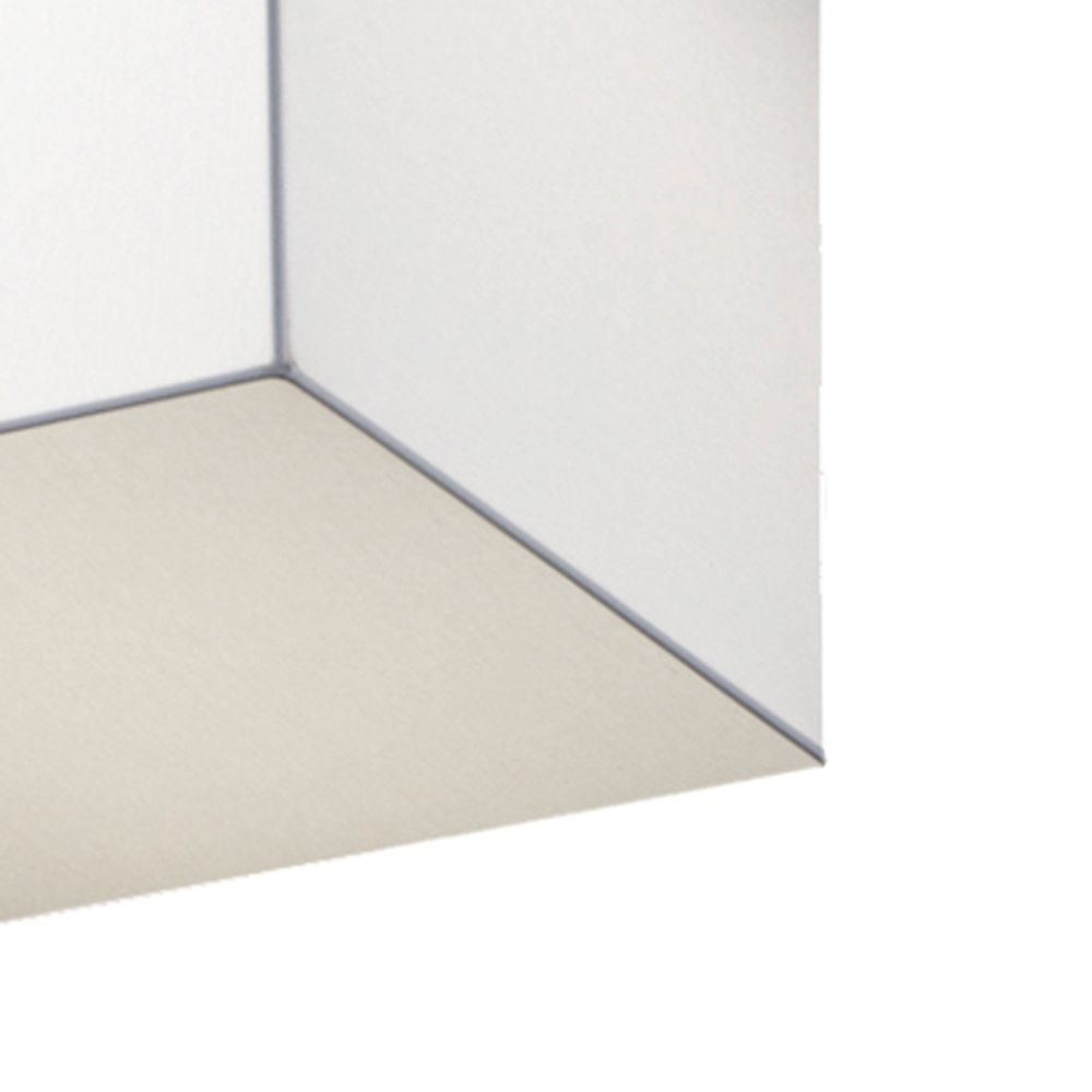 Sehr große, flache LED Deckenleuchte weiß