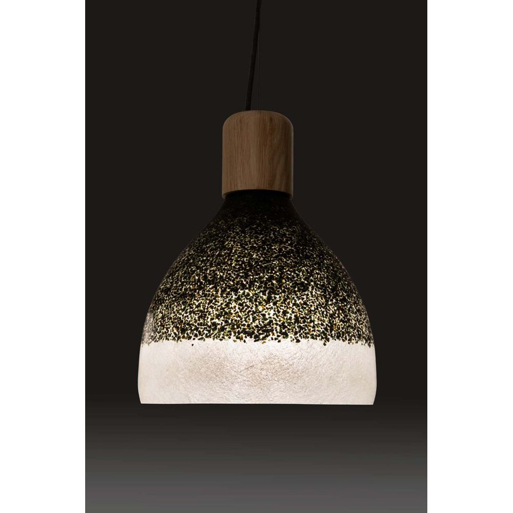 Design Pendelleuchte Aus Naturmaterial Stein