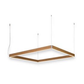 ESPADA LED pendant light in rectangular shape