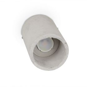 ATUN Zylindrische Beton Deckenlampe GU10 Lampensockel fr Strahlerlampen.