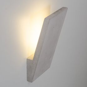 SORA LED Wandleuchte aus Beton