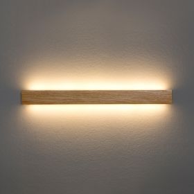 ESPADA Elegante LED Wandleuchte mit Holz