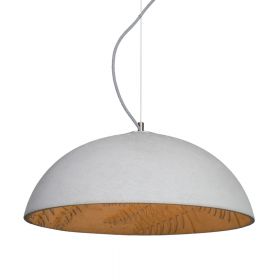 FLORA pendant light with concrete shade