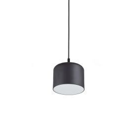 TARRO Small pendant light with lacquered metal shade