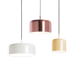 TARRO Flache Pendelleuchte mit lackiertem Metallschirm Puristisches Design: Pendelleuchtenserie mit Metallschirm.