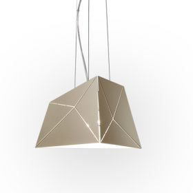 SOBRE Spanish pendant light with geometric metal shade