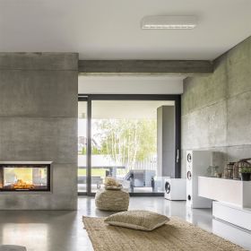LOLO 8 Elongated ceiling spot made of ceramic material Der lngliche Deckenspot glnzt durch Zurckhaltung.