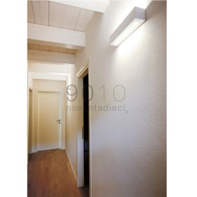 DAVE Lngliche LED Wandlampe aus Keramik Schnes, blendfreies Licht fr Wohn- und Arbeitsrume.