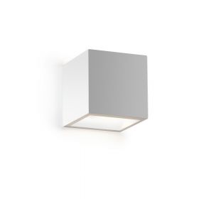 RUDI Square LED wall light made of ceramic