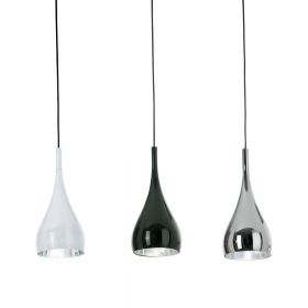 JOYA Kleine italienische Pendelleuchte Immer noch schlank: das Pendel mit 16 cm Durchmesser.