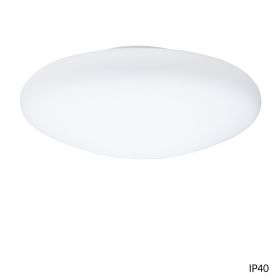 JOON Italian ceiling light with flat opal glass