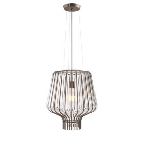 SAYA 45 Italian pendant light with ornate glass