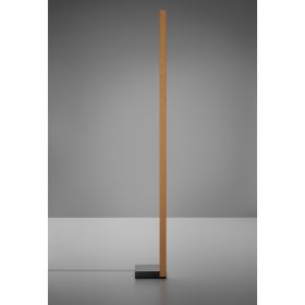 PIVOT Lange LED Bodenstehleuchte Stehleuchte PIVOT in Bronze (Fu schwarz).