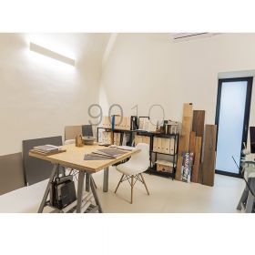 BRANCO Lange Wandleuchte mit LED Up- und Downlight Puristischer Wandfluter in 1 Meter Lnge.