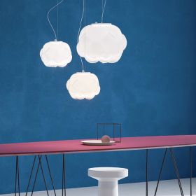 NUVOLA Glas-Hngeleuchte aus Italien Die Hngeleuchte mit 26 und 40cm Durchmesser.