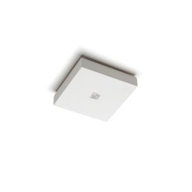 FLAT Flat LED ceiling light Dezente Deckenleuchte mit LED, Kantenlänge 10cm.