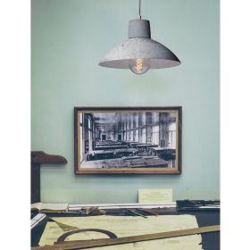 TRIOLA CONCRETE 3 concrete pendant light Die Beton-Leuchte pat gut zum Vintage Einrichtungsstil.