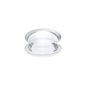 ELI Einbaustrahler mit Kristallglas Einbauchleuchte mit rundem, offenen Glas-Diffusor.