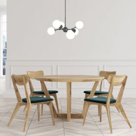 ELEMENTS 6-flammige Kugellampe Blendfrei und moderne Beleuchtung fr rund Esstische.